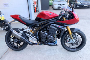 Triumph Speed Triple 1200 RS & RR Titanium Full Exhaust System