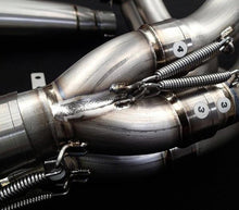 Load image into Gallery viewer, VANDEMON H2R STYLE BRUSHED TITANIUM EXHAUST SYSTEM 2015-2023